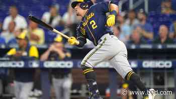 Wong leads Brewers to 7-3 win over the Marlins - Belleville News-Democrat