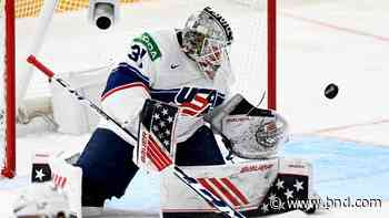 US edges Austria in OT, Canada routs Italy at hockey worlds - Belleville News-Democrat