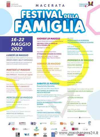 A Macerata dal 16 al 22 maggio 2022 il Festival della Famiglia - Marche News 24