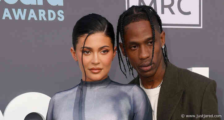 Kylie Jenner & Daughter Stormi Support Travis Scott at Billboard Music Awards 2022