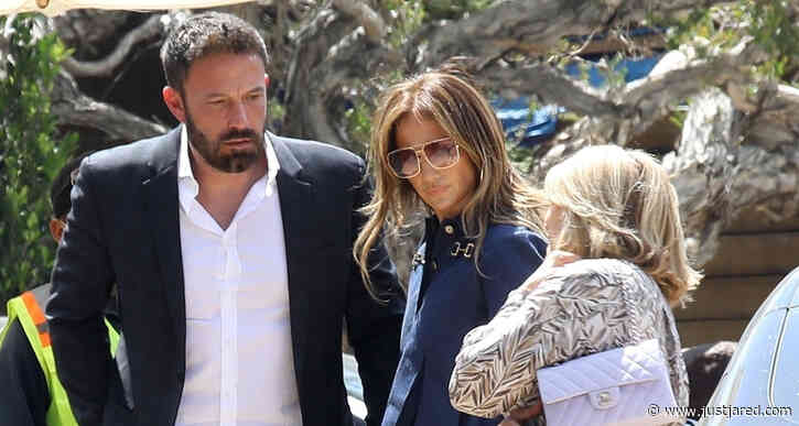 Jennifer Lopez & Ben Affleck Step Out for Lunch with Her Mom in Malibu