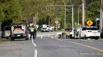 1 person dies in Langley, B.C. after vintage roadster collides with minivan - CBC.ca