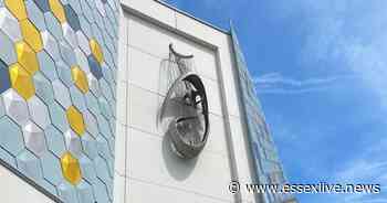 Iconic piece of 1950s art in Basildon once filled with rubbish and bird poo now back to its former glory - Essex Live
