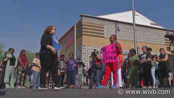 Hundreds gather outside Tops on Jefferson Ave to pray for mass shooting victims