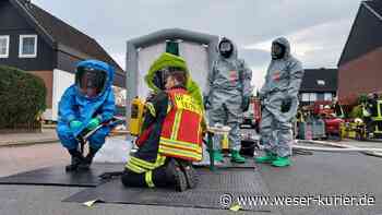 Chemikalienfund in Lilienthal: Feuerwehr rückt zu Großeinsatz aus - WESER-KURIER - WESER-KURIER