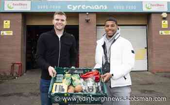 Hibs stars Chris Cadden and Sylvester Jasper help launch Cyrenians appeal - Edinburgh News