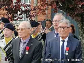 À Montdidier, une pluie de médailles lors des commémorations du 8 mai - Courrier Picard