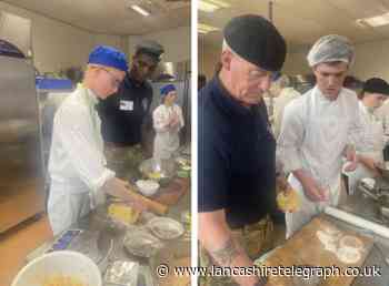 Blackburn college catering students cook up a storm using army ration packs