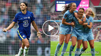 WATCH: Kerr and Raso score at Wembley Stadium as Chelsea claim back-to-back Women's FA Cup titles - Matildas
