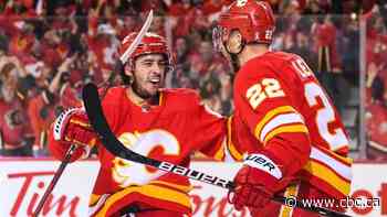 Gaudreau's heroic OT winner lifts Flames past Stars in thrilling Game 7, move on to 2nd round