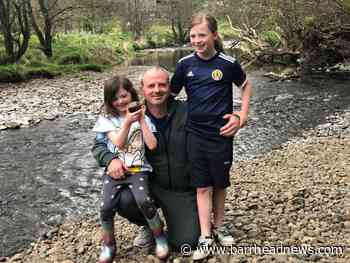 East Renfrewshire dad learns to walk again after fall - Barrhead News