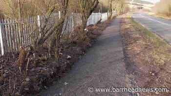 New Lochlibo Road pathway leads to beauty spot - Barrhead News