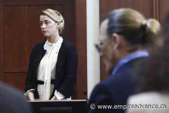 Amber Heard expected to resume testimony in Depp libel trial - Virden Empire Advance