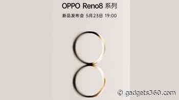 Oppo Reno 8 Series Launch Date Set for May 23: Expected Specifications