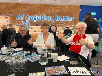 Coventry City's elderly community had a day to remember at the Building Society Arena - Coventry Observer