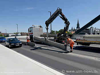 Ludwig-Erhard-Brücke in Ulm ist wieder frei befahrbar