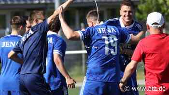 FC Thüringen Jena feiert Aufstieg in Landesklasse