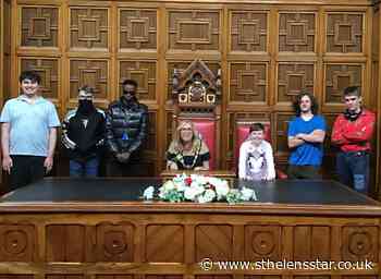Wargrave House students meet town Mayor - St Helens Star