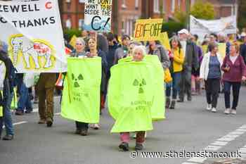 Hundreds march against Sizewell C nuclear power station - St Helens Star