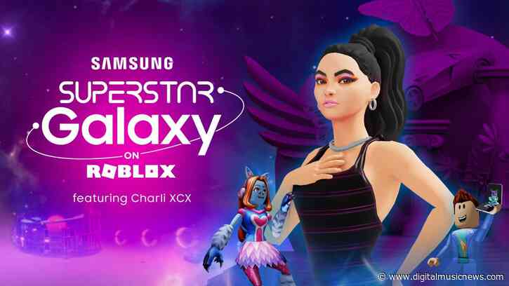 Charli XCX Roblox Live Concert to Promote Samsung’s Latest Phones