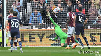 Manchester City haalt opgelucht adem na felbevochten punt bij West Ham - sporza.be