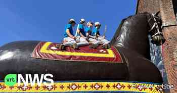Koorts stijgt in Dendermonde, twee weken voor Ros Beiaardommegang - VRT NWS