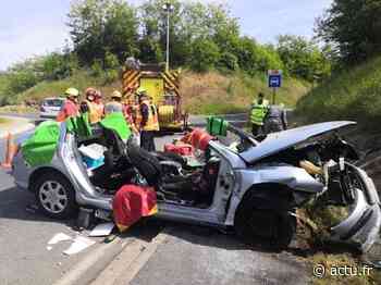 Accident grave à Nanteuil-le-haudouin : une voiture coupée et deux victimes - actu.fr