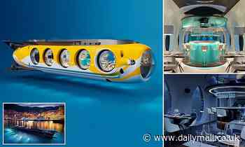 New battery-powered sub has room for 120 revellers to party for 24 hours under the waves 