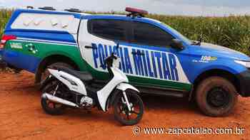 BPMRural recupera moto com restrição de furto na zona rural de Ipameri - Portal Zap Catalão - Zap Catalão