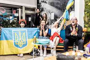 'Vandaag een liedjesfestival, binnenkort de oorlog': in Antwerpen keken Oekraïners en Russen samen naar Songfestival - De Morgen