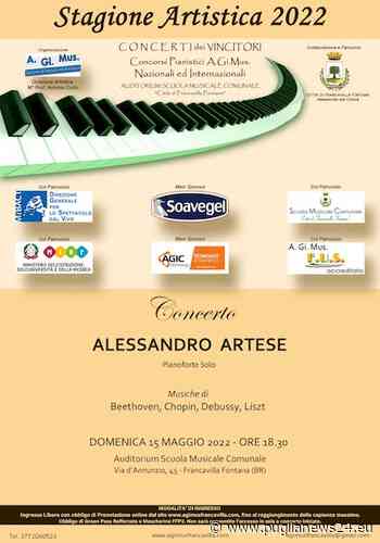 A Francavilla Fontana il 15 maggio concerto di Alessandro Artese - Puglia News 24