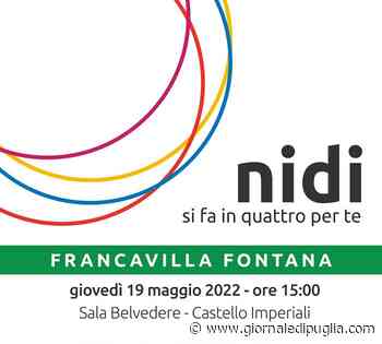 Francavilla Fontana: giovedì 19 maggio presentazione della misura regionale NIDI - Giornale di Puglia