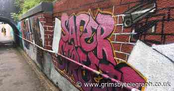 The Grimsby subway where graffiti is being covered with street art - Grimsby Live