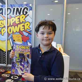 Grimsby Public Library invites super readers to new superhero corner - Welland Tribune