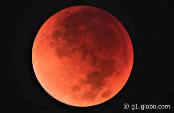 Cariocas registram eclipse lunar: FOTOS - Globo