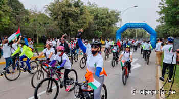 Todos por Palestina: cientos de personas participaron de la quinta bicicleteada - ElPopular.pe