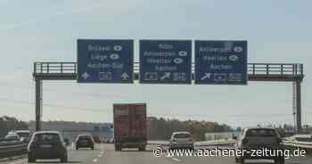 A44 Richtung Aachen/Köln: Vor dem Autobahnkreuz Aachen droht Stau - Aachener Zeitung