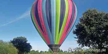 Rettung aus der Luft: Ballonfahrer hilft Autofahrerin nach Unfall