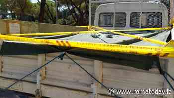 Via Nazionale, trasporta calcinacci senza autorizzazione per smaltirli: maxi multa