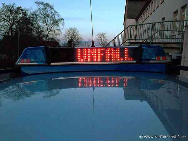 Hoher Schaden bei Unfall in Steinheim - Radio Hochstift