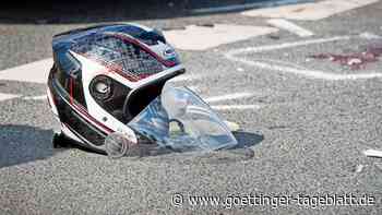 Unfall in Northeim: Motorradfahrer wegen Kühlflüssigkeit schwer verletzt - Göttinger Tageblatt