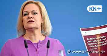 Rechtsextremisten in Sicherheitsbehörden: Wenige Fälle in SH bekannt