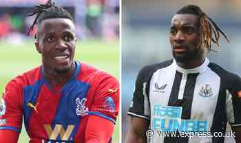 Arsenal told they need to make Allan Saint-Maximin or Wilfried Zaha one of four signings - Express