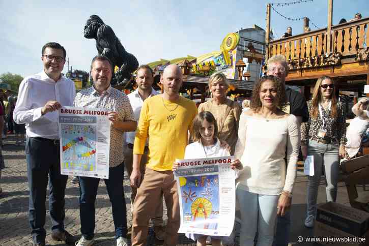 Ylona en Janne winnen affichewedstrijd en krijgen gratis namiddagje kermis