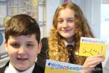 Oldham students launch postcard project to combat loneliness - The Oldham Times