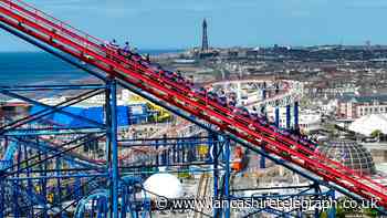 WATCH: Blackpool Pleasure Beach's Big One 'breaks down'