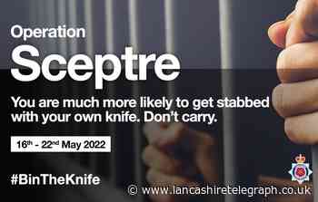 Lancashire Police backs national week of action against knife crime