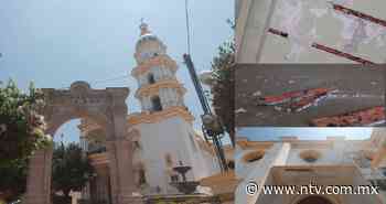 VÍDEO: Templo del Señor de la Ascensión de Santiago Ixcuintla requiere rehabilitación urgente - NTV | El Portal de Nayarit