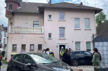 FW-BO: Gebäudebrand Castroper Hellweg in Bochum-Gerthe am 16.05.2022