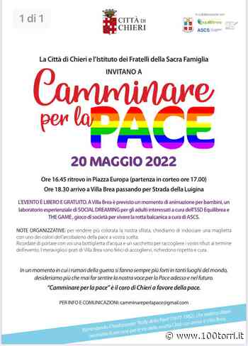 Chieri. Da Piazza Europa a Villa Brea. CAMMINARE PER LA PACE - CentoTorri